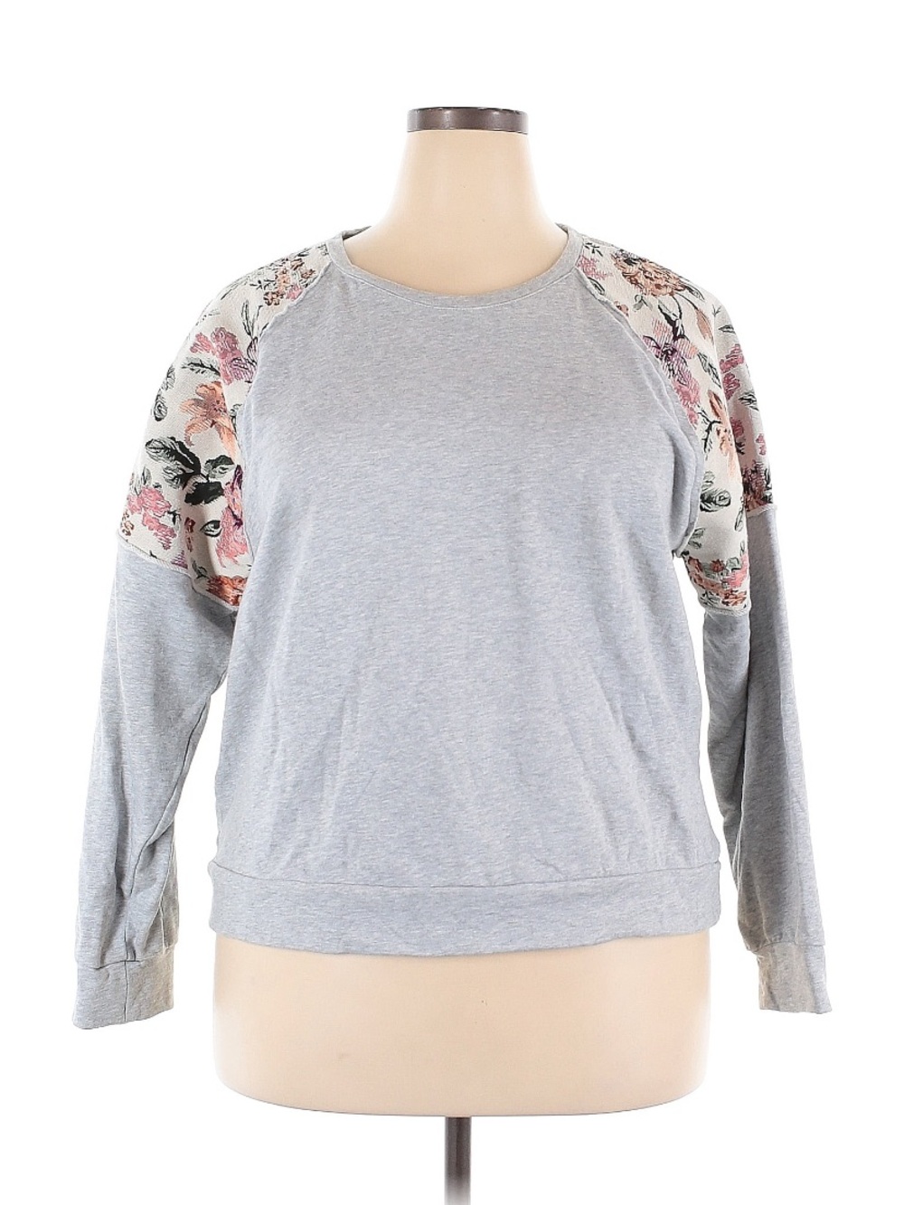 Vince Camuto Light Gray Crewneck Sweater